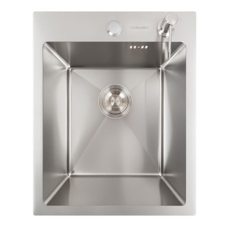 Нержавіюча кухонна мийка 40*50 VALESO Handmade (товщина 3,0/1,5)