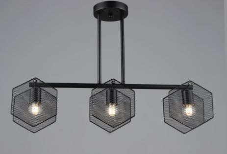 Люстра в лофт-стиле Sirius B S2473/3 BK черная