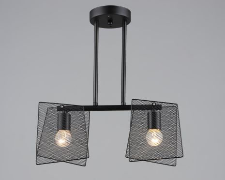 Сіріус B лофт люстра S2469/2 чорна