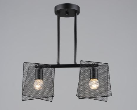 Стильная люстра в стиле лофт Sirius B S2469/2 BK черная