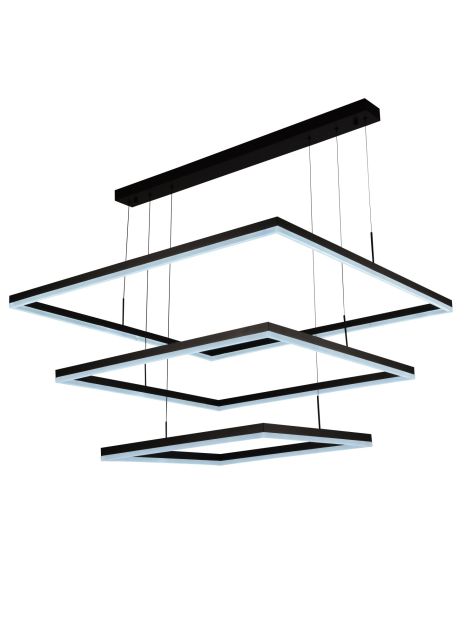 Люстра світлодіодна підвісна INTEREES IS QQD3070 BK