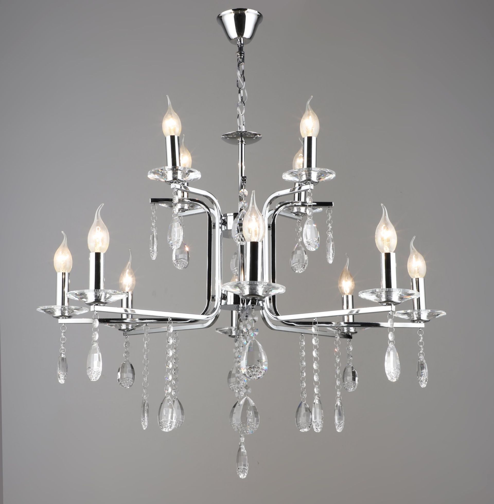 Класична люстра K2310/12 хром Класична люстра K2310/12 хром