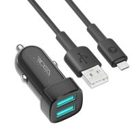 Авто Зарядное Устройство Ridea RCC-21112 Grand Micro 2USB 2.4 A Черный
