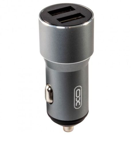 Авто Зарядное Устройство XO-CC30 Dual USB Серый