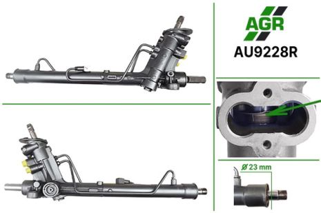 Рулевая рейка с ГУР, восстановленная, AUDI A2 02.00-08.05; SEAT CORDOBA 09.02-11.09, AGR (AU9228R)