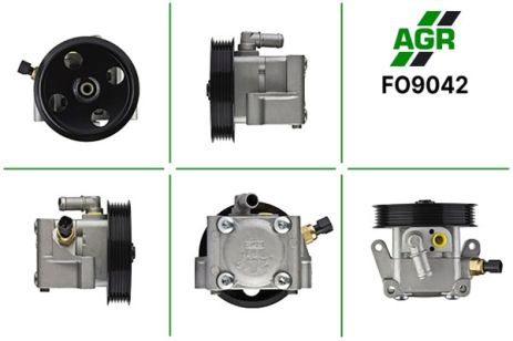 Насос ГУР с механическим приводом, новый, FORD FOCUS III 2011-, FOCUS III Turnier 2011-, AGR (FO9042)