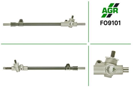 Рульова рейка без ПК, нова, FORD SCORPIO 87-94, FORD SIERRA 82-87, FORD SIERRA 87-93, AGR (FO9101)