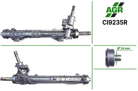 Рулевая рейка с ГУР, CITROEN Berlingo 2008-, PEUGEOT Partner 2008-, PEUGEOT 308 2007-, AGR (CI9235R)