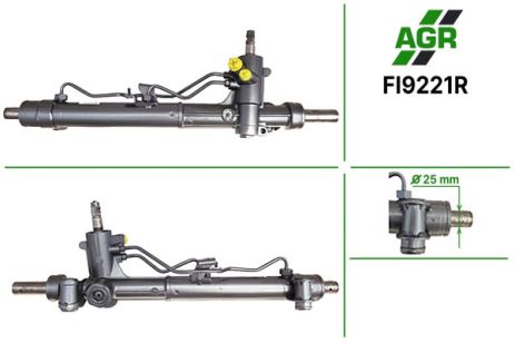 Рулевая рейка с ГУР, восстановленная, FIAT DOBLO (152, 263) 10-, DOBLO (263) 10-, AGR (FI9221R)