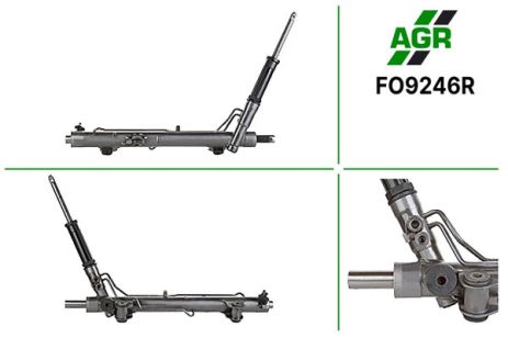 Рульова рейка з ГПК, відновлена, FORD TRANSIT CUSTOM 2012-, AGR (FO9246R)