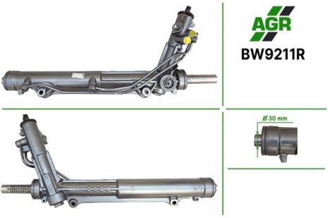 Рульова рейка з ГПК, відновлена, BMW X5 E-53 1999-2007, AGR (BW9211R)