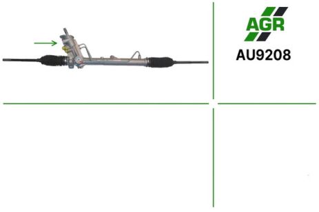 Рулевая рейка с ГУР, новая, AUDI A2 (8Z0) 00-05; SEAT CORDOBA (6L2) 02-09; SKODA FABIA (6Y2) 00-08