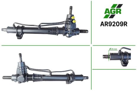 Рулевая рейка с ГУР, ALFA ROMEO 164 1987-1992, FIAT Croma 1985-1996, LANCIA Thema 1987-, AGR (AR9209R)