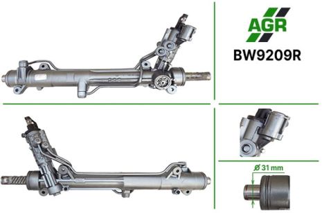 Рульова рейка з ГПК, відновлена, BMW 7 (E65, E66) 01-, AGR (BW9209R) Рульова рейка з ГПК, відновлена, BMW 7 (E65, E66) 01-, AGR (BW9209R)