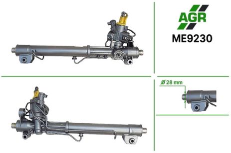 Рульова рейка з ГПК, MERCE S-CLASS (W221) 11-, MERCE GLK-CLASS (X204) 09-, MERCE E-CLASS (W212), AGR (ME9230)