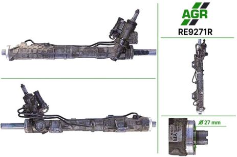 Рульова рейка з ГПК, відновлена, RENAULT LATITUDE (L70_) 10-н.в., AGR (RE9271R)