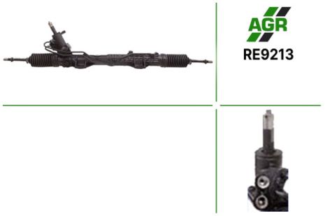 Рульова рейка з ГПК, нова, RENAULT LAGUNA III 2008-, AGR (RE9213)