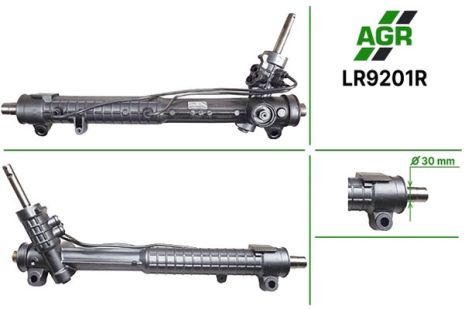 Рульова рейка з ГПК, відновлена, LAND ROVER DISCOVERY III (TAA) 04-09, DISCOVERY IV (LA) 09-, AGR (LR9201R)