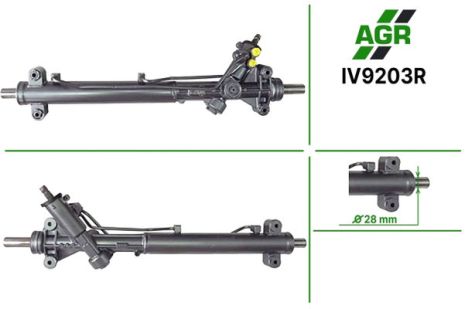 Рульова рейка з ГПК, відновлена, IVECO Daily 1999-2006, AGR (IV9203R)