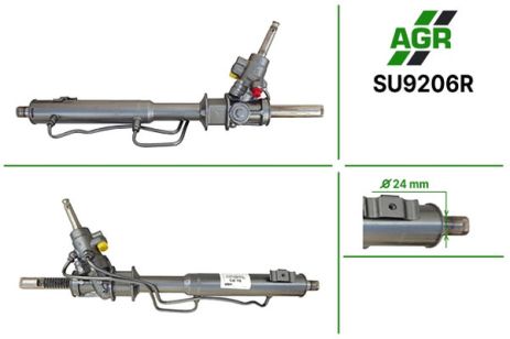 Рулевая рейка с ГУР, SUBARU Forester S10 1997-2002, SUBARU Impreza G10 1992-2002, SUBAR, AGR (SU9206R)