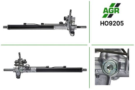 Рулевая рейка с ГУР, ACURA TSX (CL_) 03-08; HONDA ACCORD VII (CL) 03-, ACCORD VII TOURER (CM) 03, AGR (HO9205)