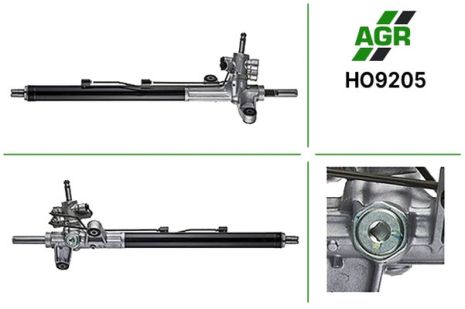 Рулевая рейка с ГУР, ACURA TSX (CL_) 03-08; HONDA ACCORD VII (CL) 03-, ACCORD VII TOURER (CM) 03, AGR (HO9205)