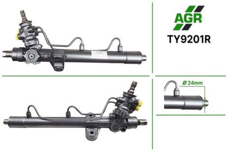 Рулевая рейка с ГУР, восстановленная, TOYOTA AVENSIS (_T22_) 97-03, AVENSIS Liftback (_T22_) 97-03, AGR (TY920