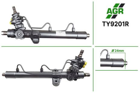 Рулевая рейка с ГУР, восстановленная, TOYOTA AVENSIS (_T22_) 97-03, AVENSIS Liftback (_T22_) 97-03, AGR (TY920