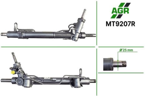 Рулевая рейка с ГУР, MITSUBISHI Outlander 2007-, MITSUBISHI Lancer 2007-, CITROEN C-Cr, AGR (MT9207R)