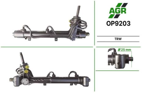 Рульова рейка з ГПК, нова, OPEL ASTRA G 98-, OPEL ZAFIRA 98-05, AGR (OP9203) Рульова рейка з ГПК, нова, OPEL ASTRA G 98-, OPEL ZAFIRA 98-05, AGR (OP9203)