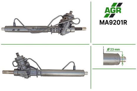 Рульова рейка з ГПК, MAZDA 323 C V (BA) 94-98, 323 F V (BA) 94-98, 323 P V (BA) 96-, 323, AGR (MA9201R) Рульова рейка з ГПК, MAZDA 323 C V (BA) 94-98, 323 F V (BA) 94-98, 323 P V (BA) 96-, 323, AGR (MA9201R)