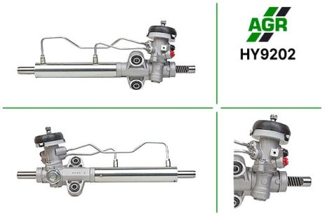 Рульова рейка з ГПК, нова, HYUNDAI ACCENT II (LC) 00-05, ACCENT (LC) 00-05, AGR (HY9202)