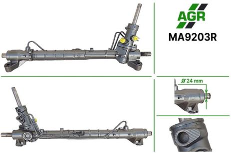 Рулевая рейка с ГУР, восстановленная, MAZDA 3 2003-2008, MAZDA 5 2005-, AGR (MA9203R)