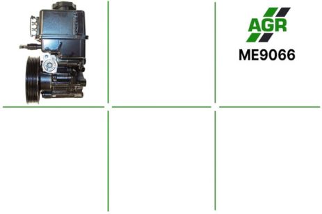 Насос ГУР с механическим приводом, новый, MERCEDES-BENZ C-CLASS (W204) 2011-, E-CLASS 2009-, AGR (ME9066)