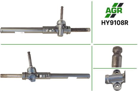 Рулевая рейка без УР, восстановленная, HYUNDAI i10 07-, i10 07-; KIA PICANTO (BA) 04-, AGR (HY9108R)