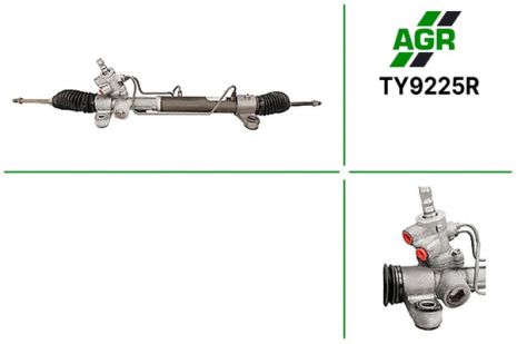 Рулевая рейка с ГУР, восстановленная, TOYOTA COROLLA 02-, AGR (TY9225R)