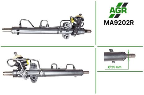 Рулевая рейка с ГУР, восстановленная, MAZDA 323 BJ 1998-2004, MAZDA PREMACY 01-, AGR (MA9202R)