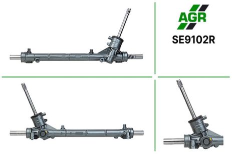 Рулевая рейка без УР, восстановленная, SEAT Mii (KF1_) 11-;SKODA CITIGO 11-;VW UP 11-, AGR (SE9102R)