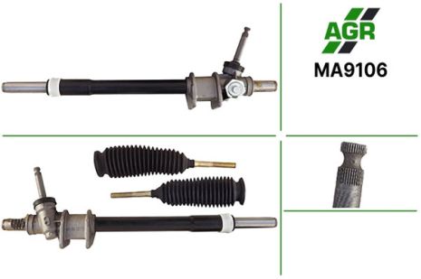 Рулевая рейка без УР, новая, MAZDA E2000 84-94, MAZDA E2200 84-94, AGR (MA9106)