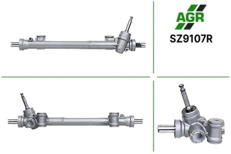 Рульова рейка без ПК, відновлена, SUZUKI ALTO 2009-, AGR (SZ9107R)