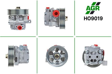 Насос ГУР с механическим приводом, новый, HONDA ACCORD VII 2004-, CR-V 2005-, AGR (HO9019)