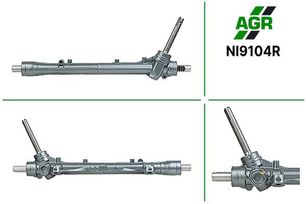 Рулевая рейка без УР, восстановленная, NISSAN NOTE (E11) 06-, NISSA MICRA III (K12) 2003-, AGR (NI9104R) Рулевая рейка без УР, восстановленная, NISSAN NOTE (E11) 06-, NISSA MICRA III (K12) 2003-, AGR (NI9104R)