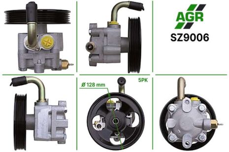 Насос ГУР с механическим приводом, новый, SUZUKI GRAND VITARA II 05-, AGR (SZ9006)