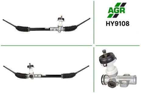 Рулевая рейка без УР, новая, HYUNDAI i10 07-, i10 07-; KIA PICANTO (BA) 04-, AGR (HY9108)