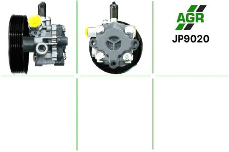 Насос ГУР с механическим приводом, DODGE Caliber 2000-2007, JEEP Compass 2007-2012, JEEP Patriot, AGR (JP9020)