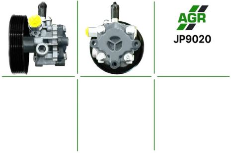 Насос ГУР с механическим приводом, DODGE Caliber 2000-2007, JEEP Compass 2007-2012, JEEP Patriot, AGR (JP9020)