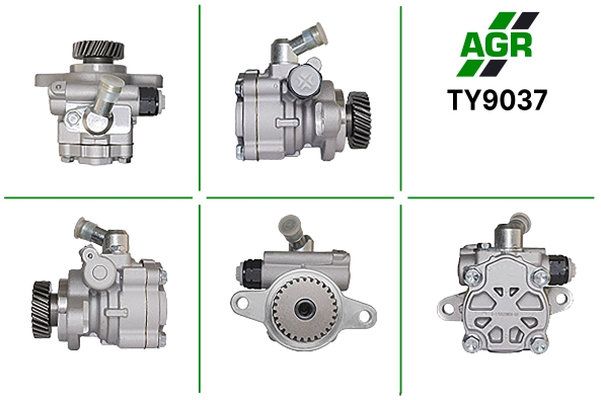 Насос ГУР с механическим приводом, новый, TOYOTA LAND CRUISER 100 98-, AGR (TY9037) Насос ГУР с механическим приводом, новый, TOYOTA LAND CRUISER 100 98-, AGR (TY9037)