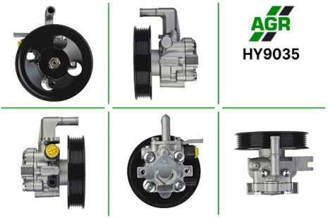 Насос ГУР с механическим приводом, новый, HYUNDAI SANTA FE II 10-; KIA SORENTO II 09-, AGR (HY9035)