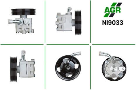 Насос ГУР с механическим приводом, новый, NISSAN MURANO (Z51) 08-, TEANA II (J32) 08-, AGR (NI9033)