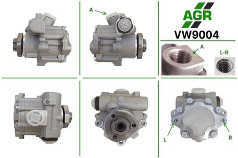 Насос ГПК з механічним приводом, новий, VW TRANSPORTER IV 90-95, AGR (VW9004)